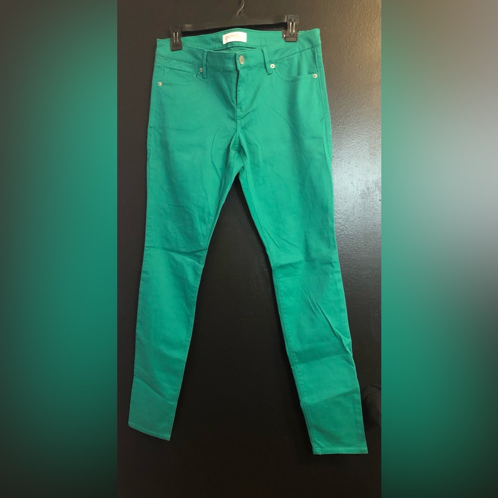 EXPRESS Teal Stella Jean Legging - Picture 2 of 5